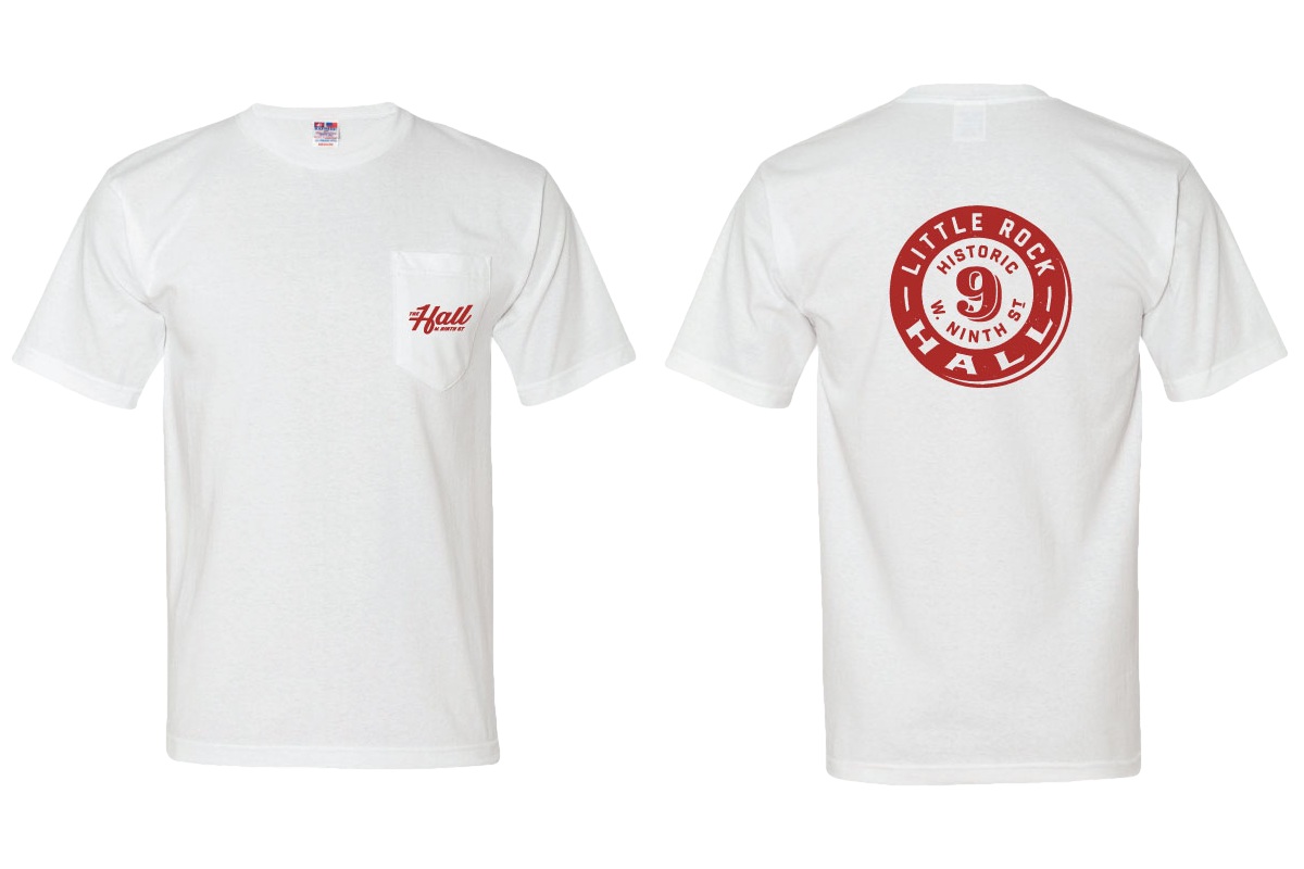 The Hall White Pocket Tee