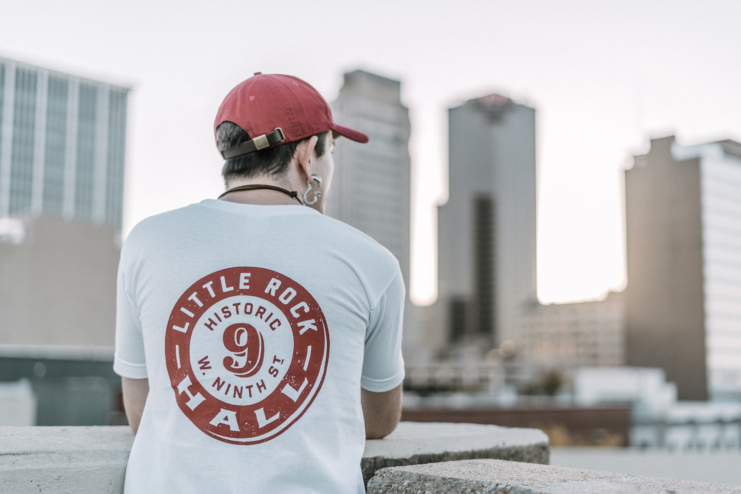 The Hall White Pocket Tee