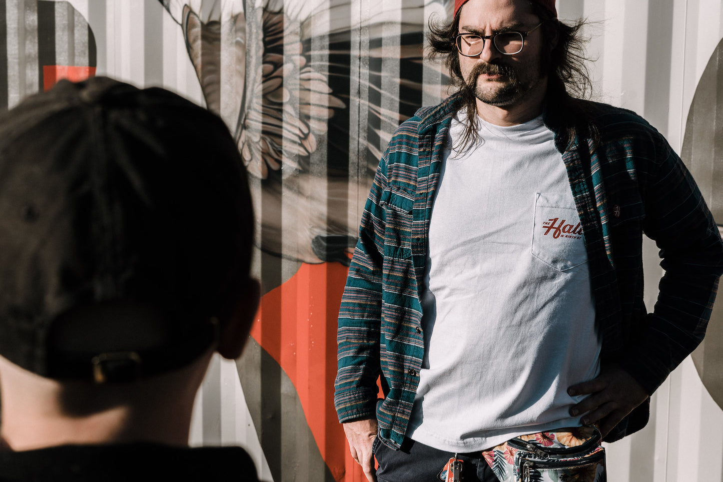 The Hall White Pocket Tee