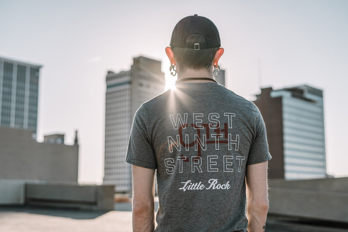 The Hall Grey Tri-Blend Tee