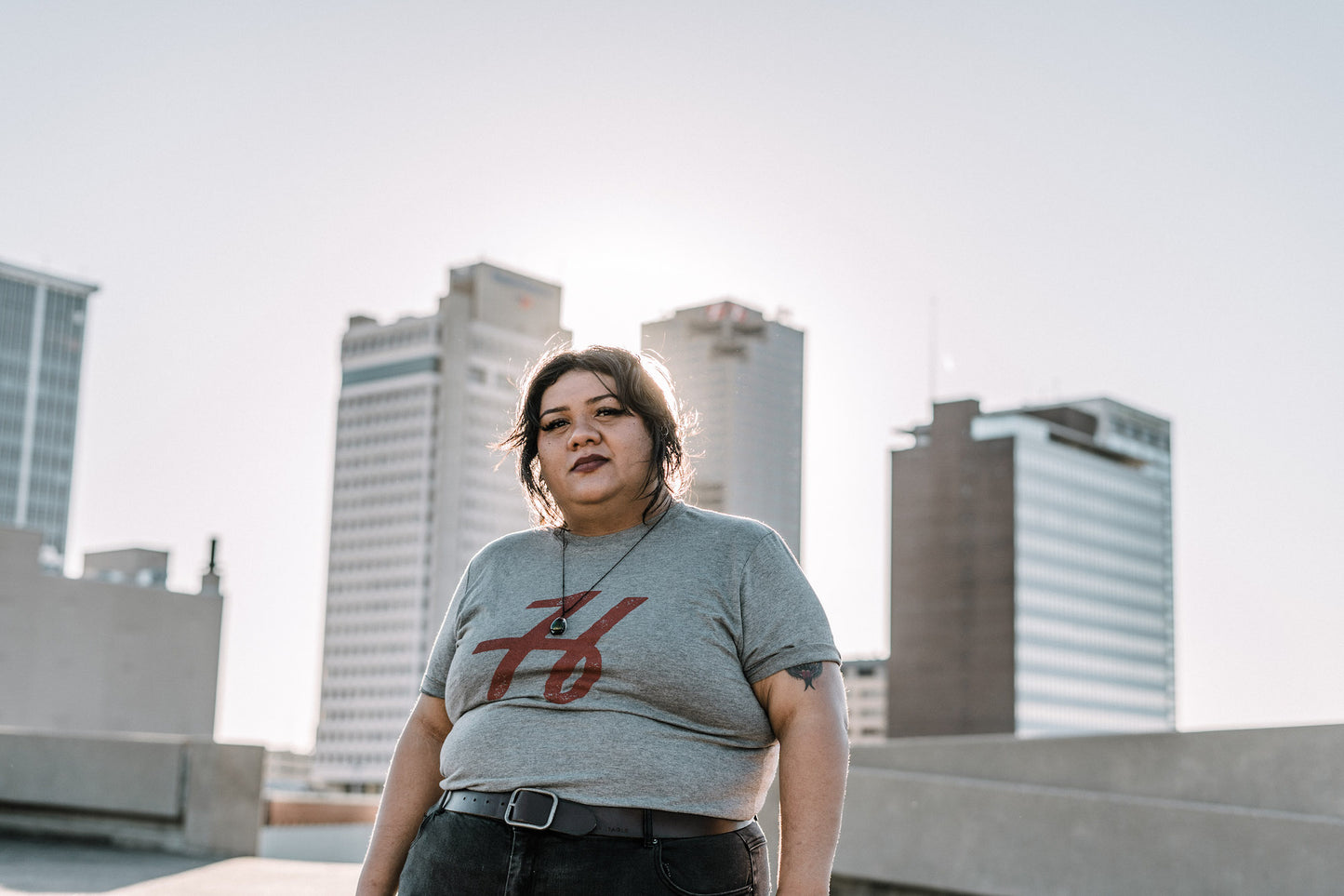 The Hall Grey Tri-Blend Tee