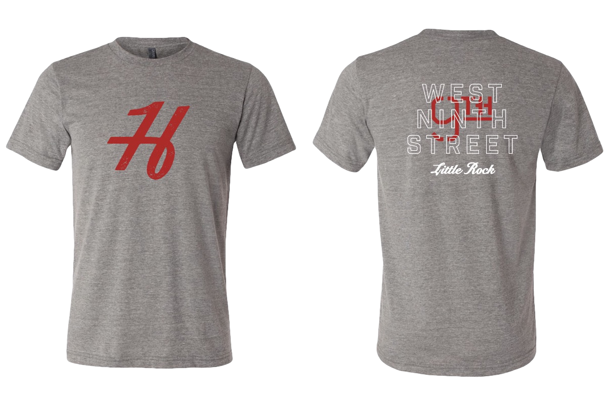 The Hall Grey Tri-Blend Tee
