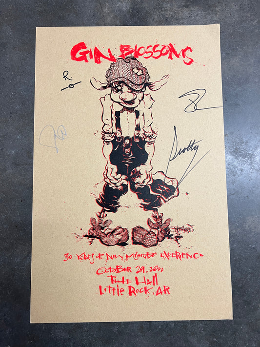 Gin Blossoms *AUTOGRAPHED* at The Hall 10.29.22