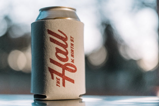 The Hall Logo Koozie
